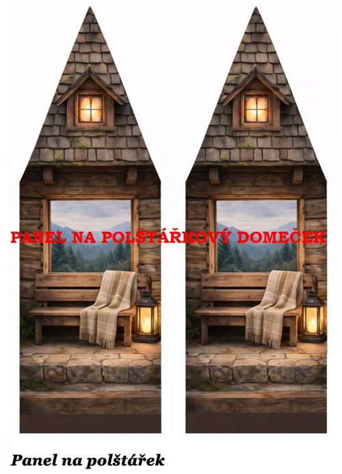 Bavlněný panel 48,5x67 cm — foto 1