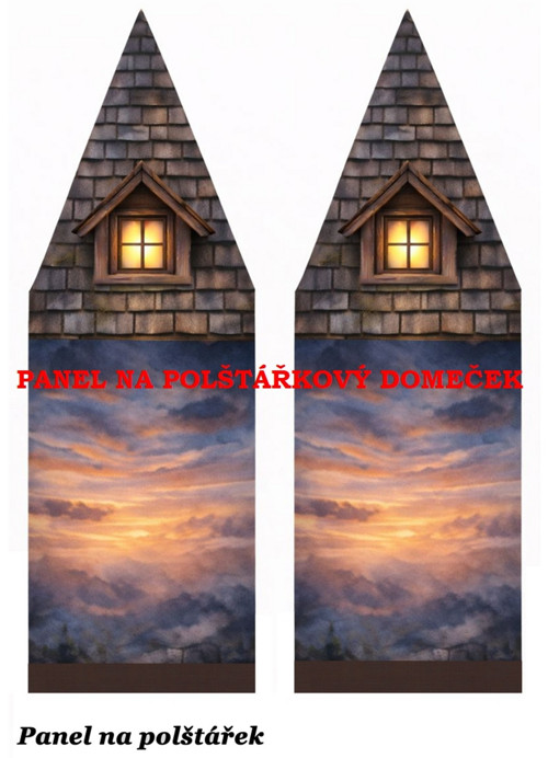 Bavlněný panel 48,5x67 cm — foto 1