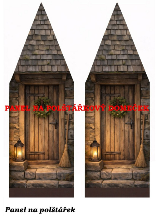 Bavlněný panel 48,5x67 cm — foto 1