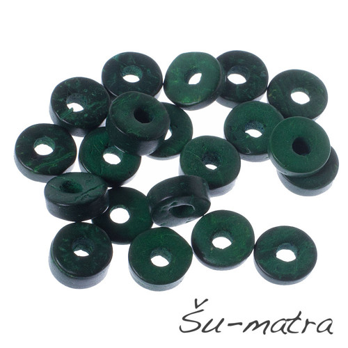Kokosové korálky heishi, 9 mm (10g)