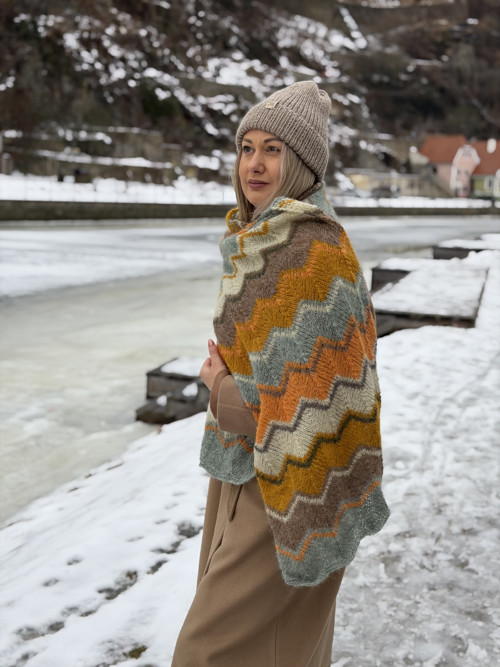 Elegantní šala MISSONI - ALPACA