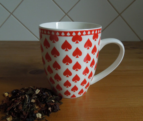 Porcelánový větší snídaňový hrnek