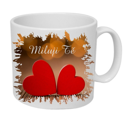 Moon River hrnek Svatý Valentýn dvě srdce 330 ml
