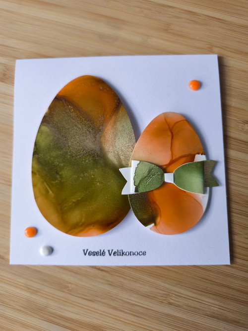 Velikonoční přání s vajíčky — foto 1