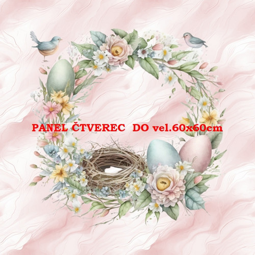 Bavlněný panel 10x10 cm