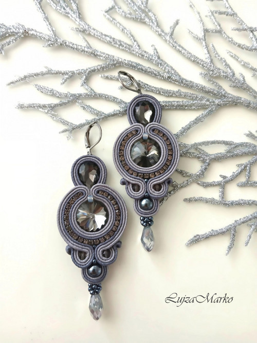 Arianna soutache / sutaš náušnice