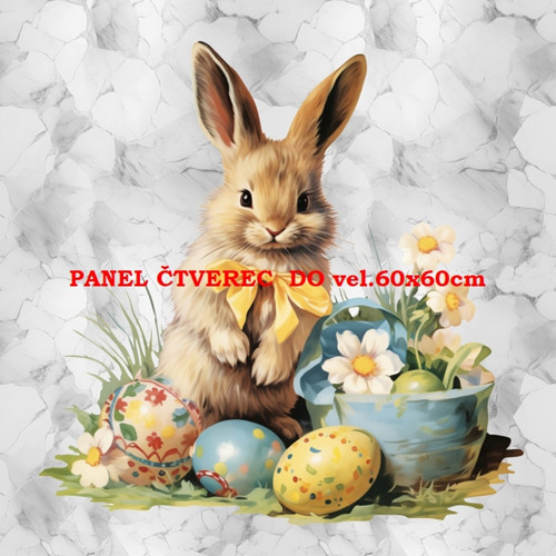 Bavlněný panel 10x10 cm