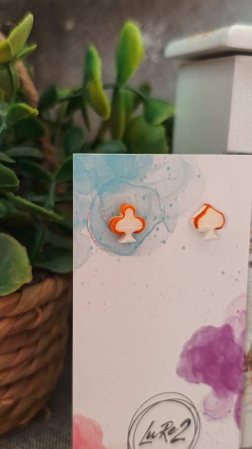 Mini náušnice - Symboly — foto 1