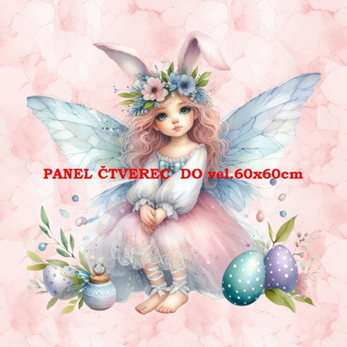 Bavlněný panel 10x10 cm