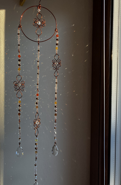 Suncatcher - Lapač slunce - Měděné ornamenty