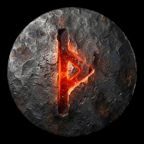 Placka "Thurisaz" Runa Síly a Thóra (Glow Edice)