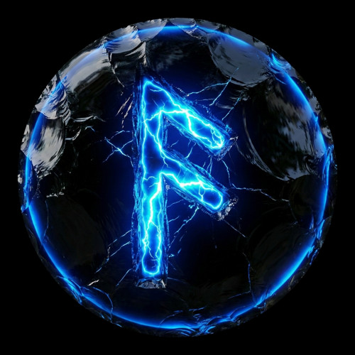 Placka "Ansuz" Runa Moudrosti (Glow Edice)