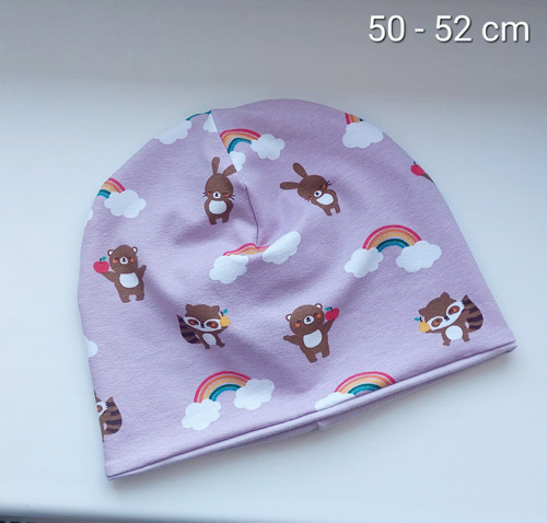 Čepička se zvířátky 50 - 52 cm — foto 1