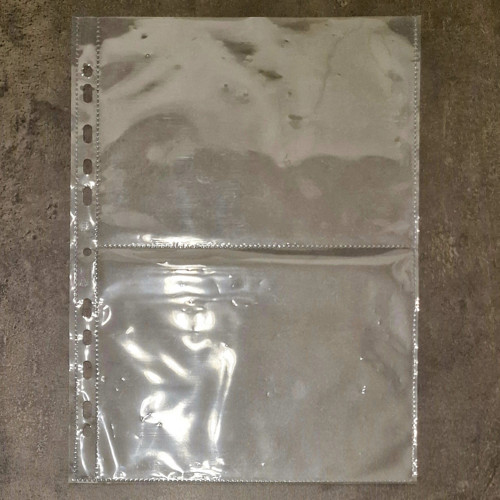 FOLIE A4 (2 kapsy - rozměr kapsy 18,5x13,5 cm)