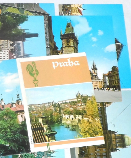 12x čistá POHLEDNICE Praha • Otakar Mohyla