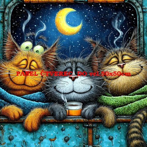 Bavlněný panel 10x10 cm