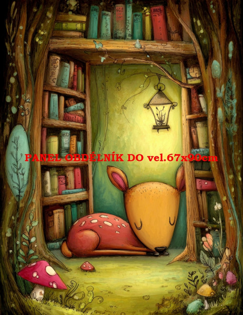 Bavlněný panel 7x10 cm