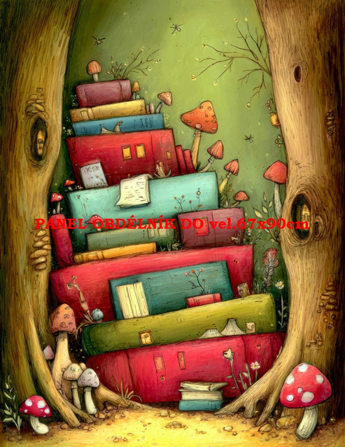 Bavlněný panel 7x10 cm