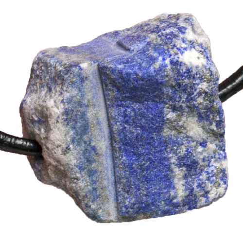 Lapis lazuli- surový vrtaný, 17-24 mm