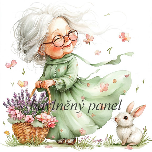 Bavlněný panel BABI 221