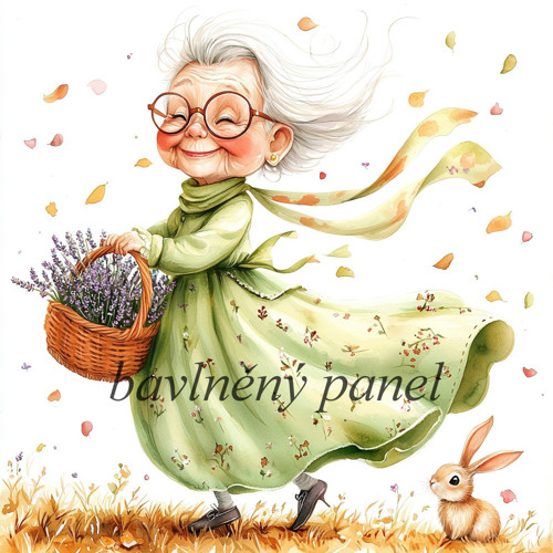 Bavlněný panel BABI 229