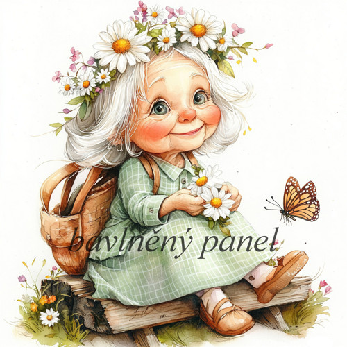 Bavlněný panel BABI 237