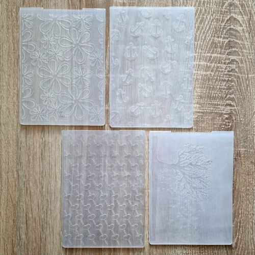 Sada 4 ks EMBOSS. KAPES do Bigshotu (15x10,5 cm)