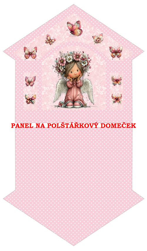 Bavlněný panel 50x85 cm