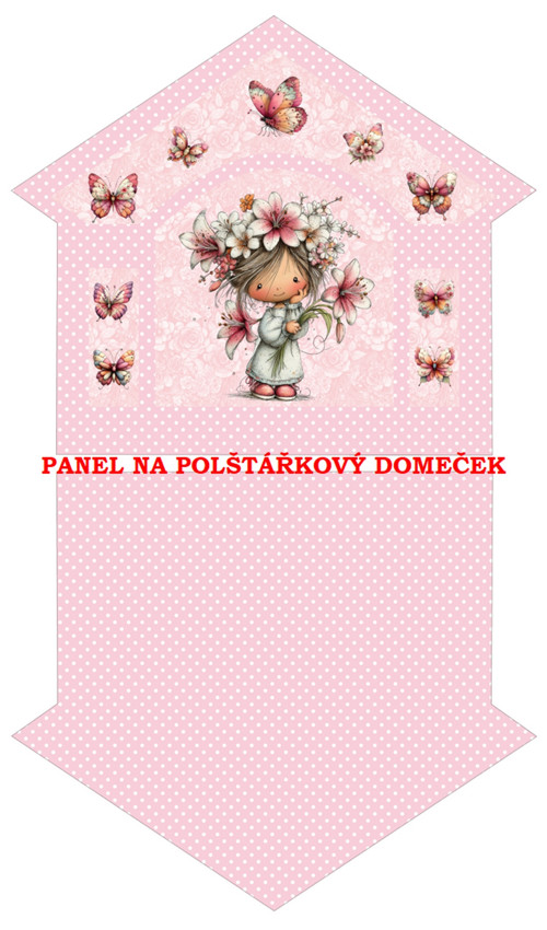 Bavlněný panel 50x85 cm