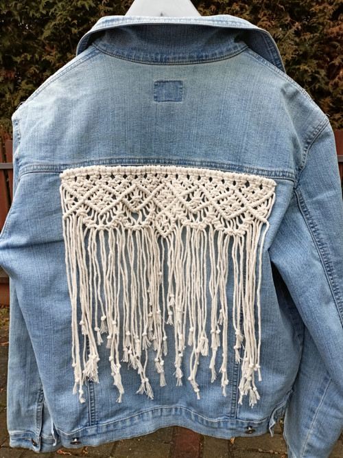 Macramé ozdoba na bundu - 2