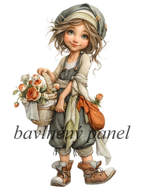Bavlněný panel DM 568