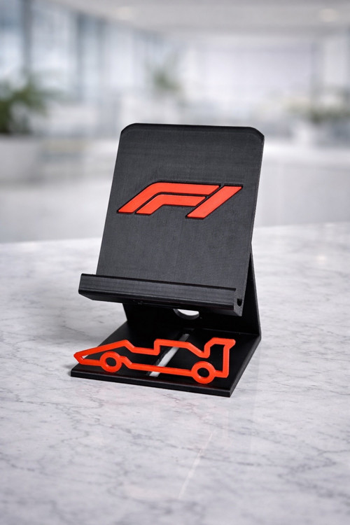 Designový stojánek na mobil „F1 Style“