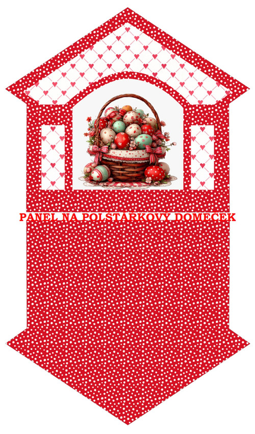 Bavlněný panel 50x85 cm