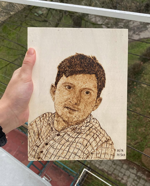 Portrét 21x14,8 cm (dle fotografie)