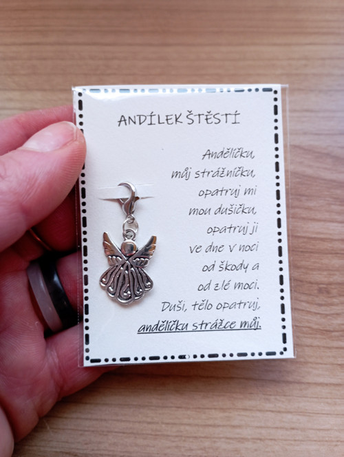 955 - Andělíčku můj strážníčku (stříbrný)