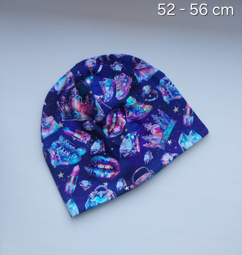 Barevná čepička 52 - 55 cm — foto 1