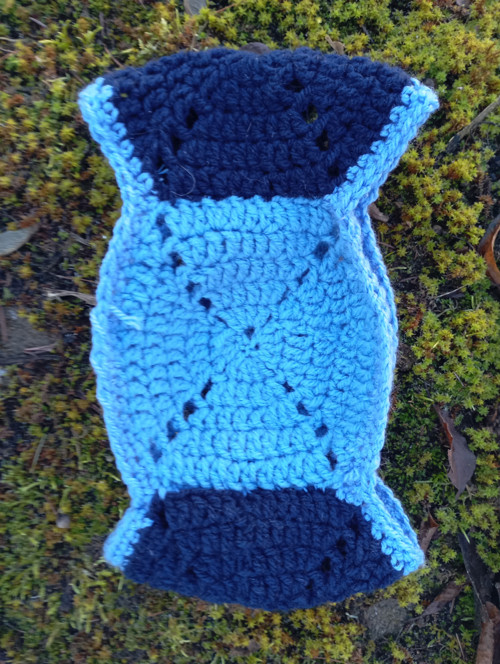Granny Squares - háčkovaná čelenka