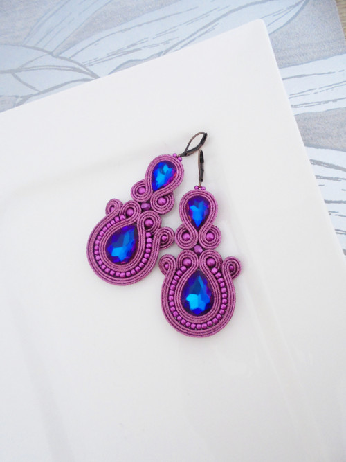 Soutache náušnice