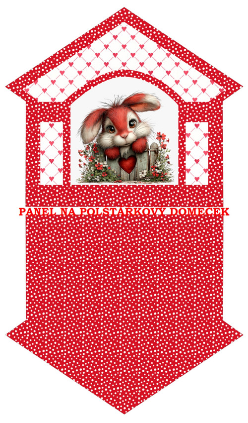 Bavlněný panel 50x85 cm