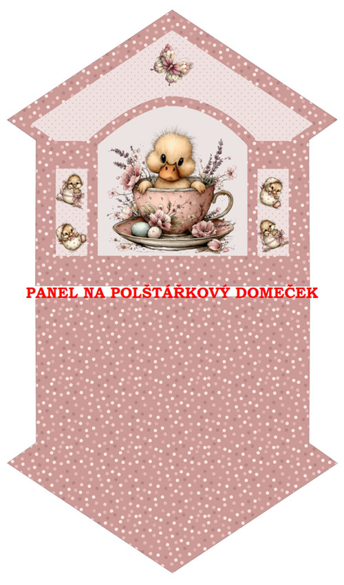 Bavlněný panel 50x85 cm