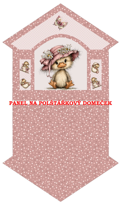 Bavlněný panel 50x85 cm