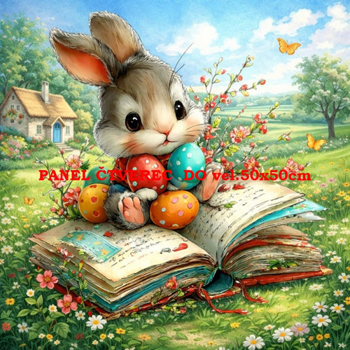 Bavlněný panel 10x10 cm