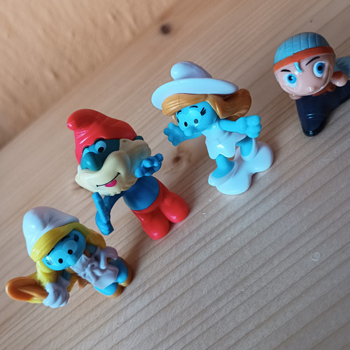 Figurky z kinder vajíček