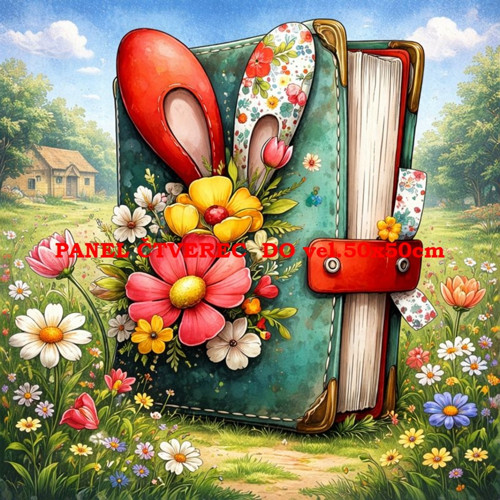 Bavlněný panel 10x10 cm