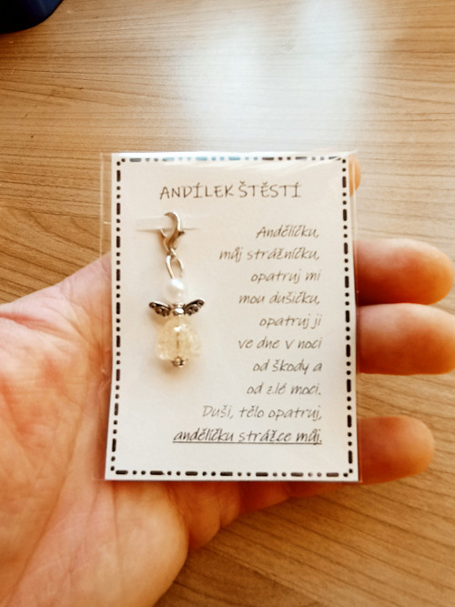 959 - Andělíčku můj strážníčku (oranžový)