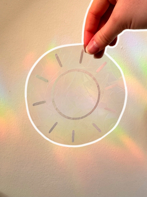 Lapač slunce suncatcher výzdoba jarní 12,5 cm