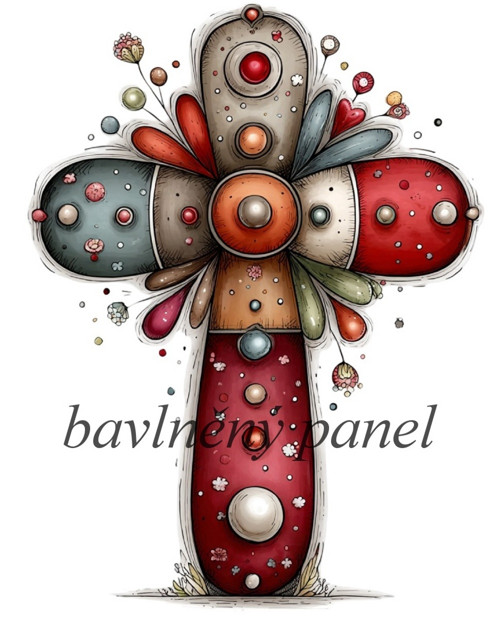 Bavlněný panel VE 367