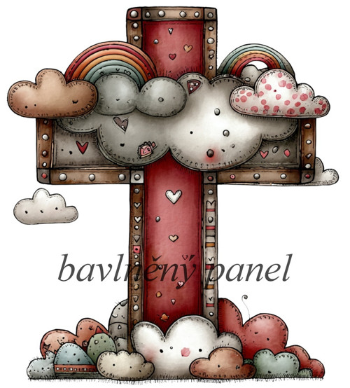 Bavlněný panel VE 371