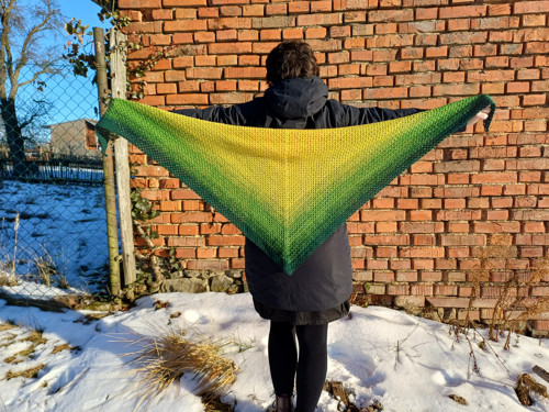 Háčkovaný šátek "Slunečnice" — foto 1