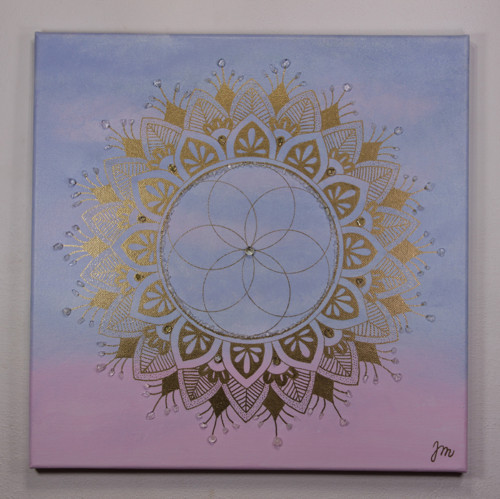 Něžná harmonie - mandala